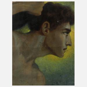 Studie männlicher Kopf