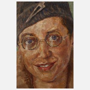 Damenbildnis im Art déco