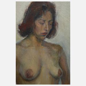 Stehender weiblicher Akt