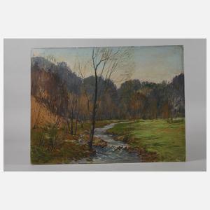 Frühlingshafter Bachgrund