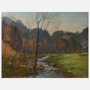 Frühlingshafter Bachgrund