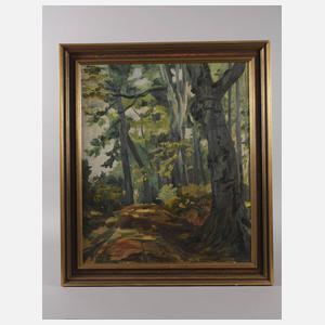 Sommerlicher Waldweg