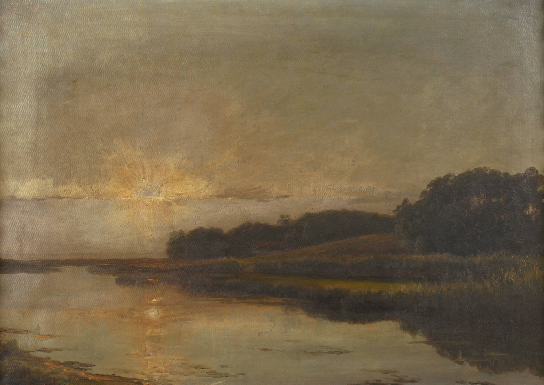 Sonnenuntergang am See