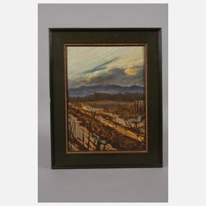 Blick aus dem Atelierfenster