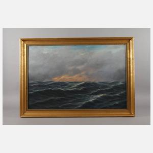 Meereswogen im Abendlicht