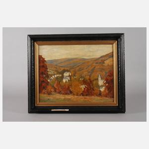 Herbstlicher Blick ins Tal