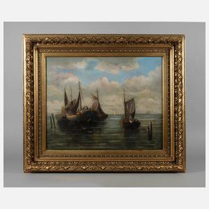 Fischerboote in der Lagune