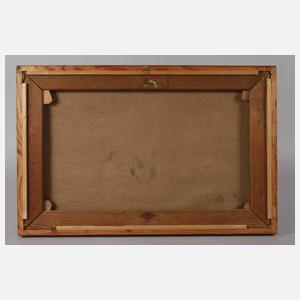 Vanitasstillleben mit Widderkopf