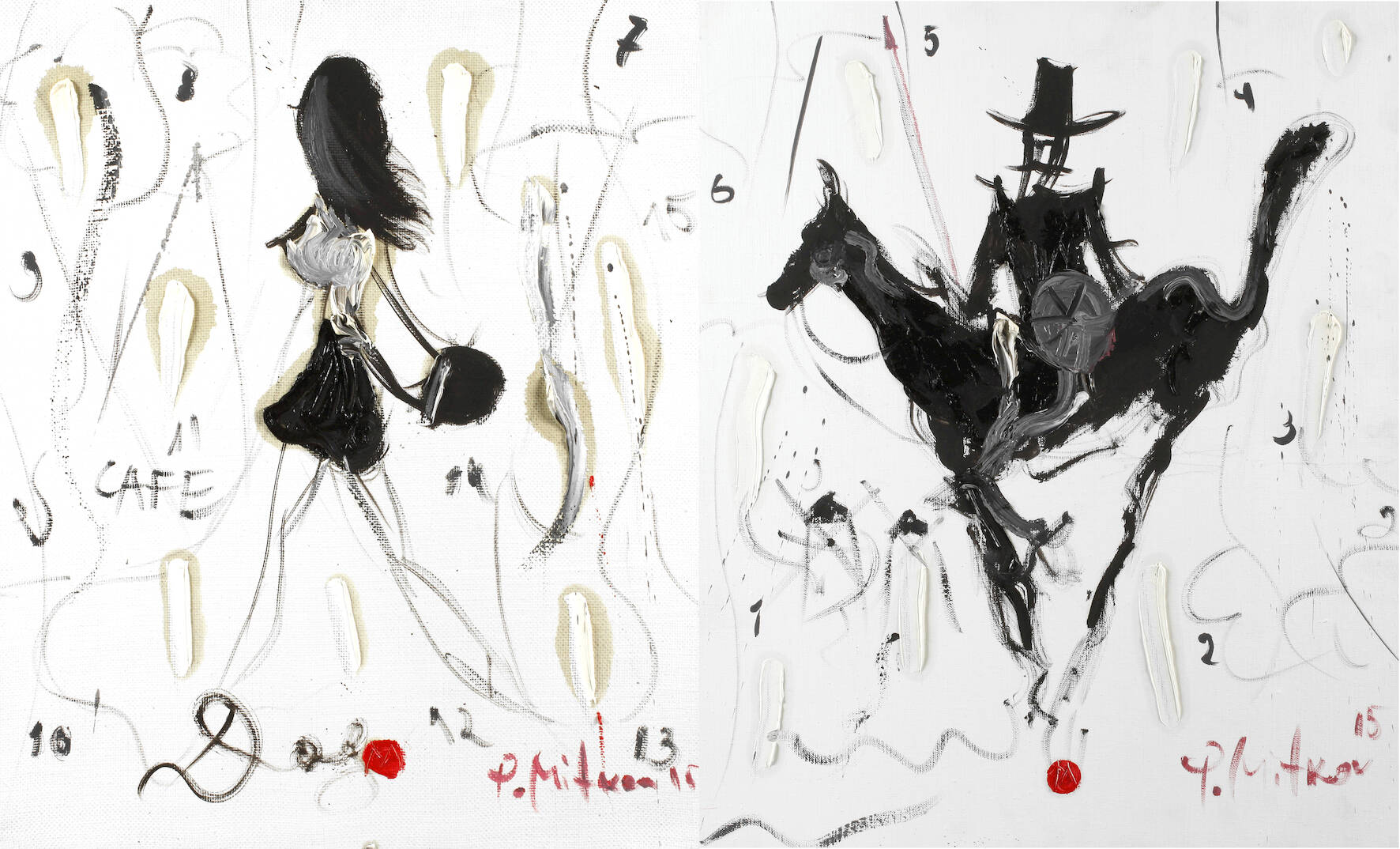 Pavel Mitkov, Zwei Straßenszenen