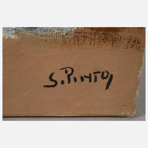 Silvio Pinto, Afrikanisches Mädchen mit Puppe