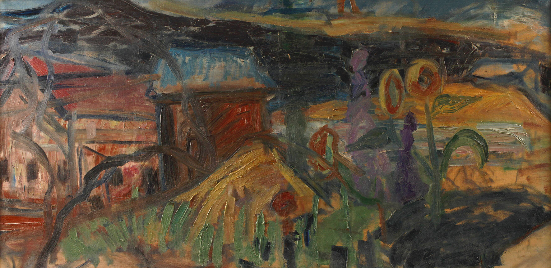 Abstrakte Landschaft