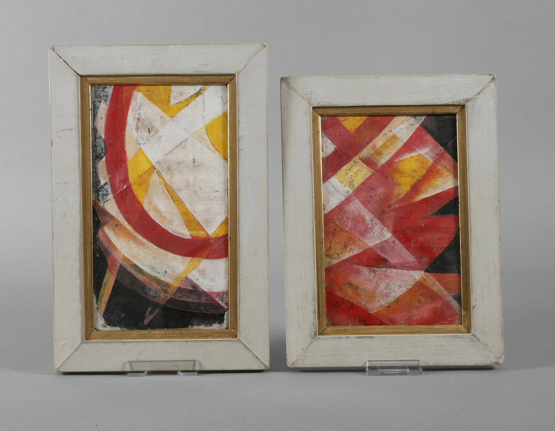 Zwei abstrakte Kompositionen