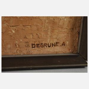 A. Degrune, Gemüsestillleben