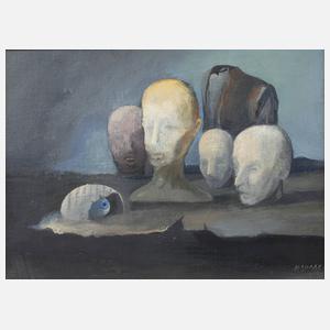 Stillleben mit Büsten