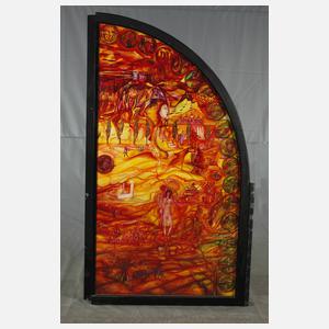 Großes Klapp-Flügelgemälde