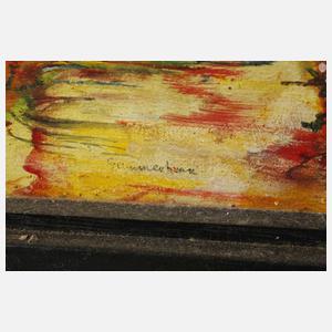 Großes Klapp-Flügelgemälde