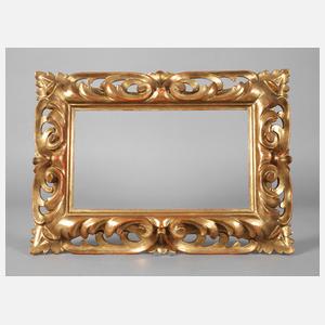 Kleiner Florentiner Goldstuckrahmen
