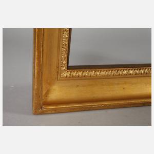 Klassizistische Goldstuckleiste