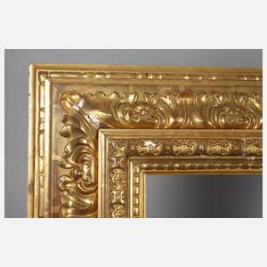 Großer Goldstuckrahmen