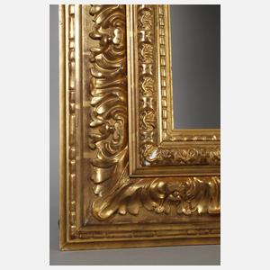 Großer Goldstuckrahmen