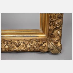 Prächtiger Gründerzeit-Goldstuckrahmen