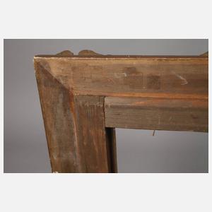 Kleiner Historismus Goldstuckrahmen