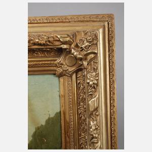 Goldstuckrahmen Spätbiedermeier