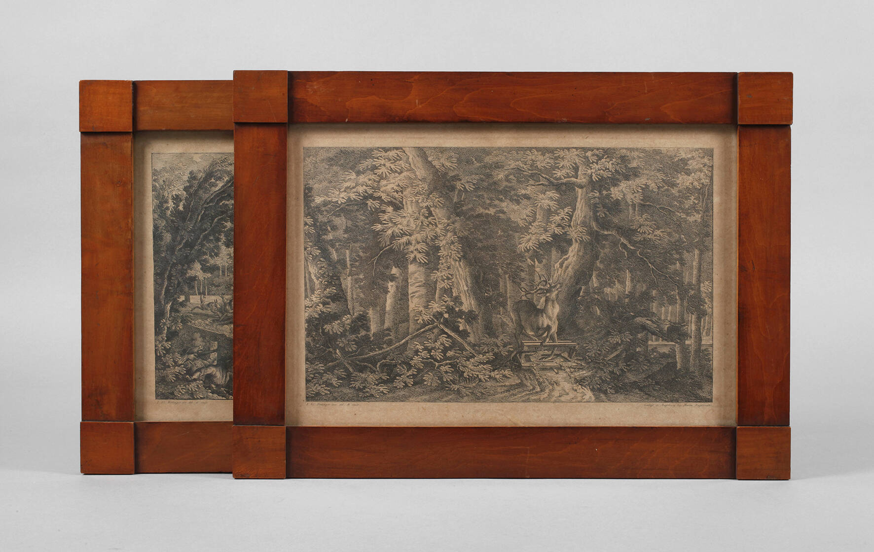 Paar Biedermeierrahmen