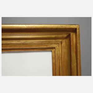 Breite goldbronzierte Leiste