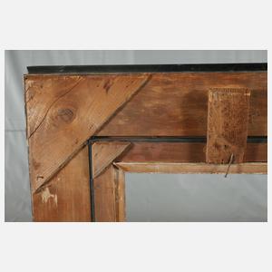 Großer ebonisierter Rahmen