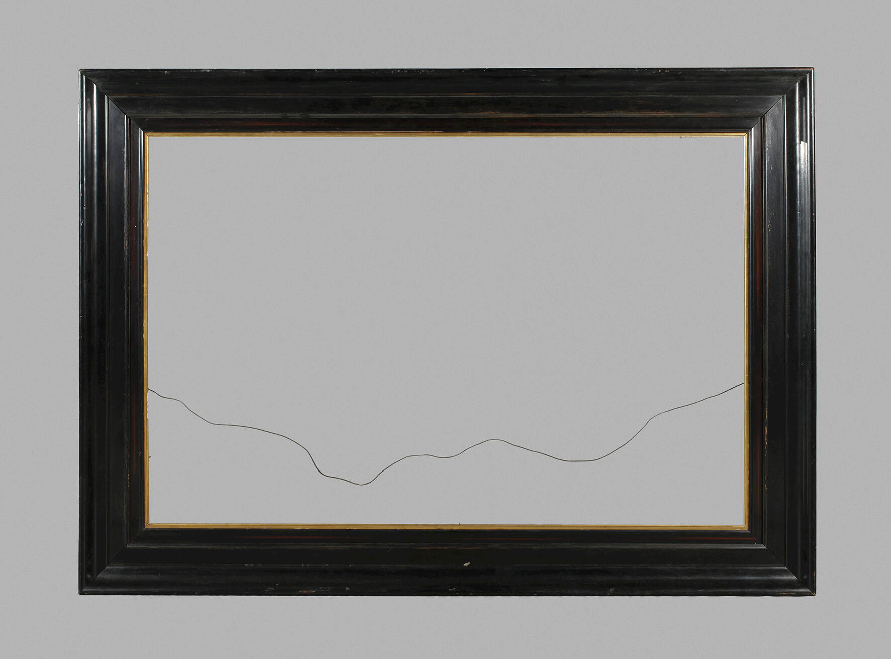 Großer ebonisierter Rahmen