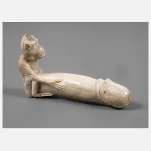 Beinschnitzerei Erotika