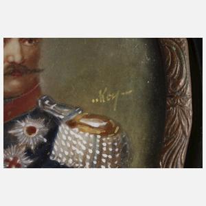 Drei Miniaturportraits