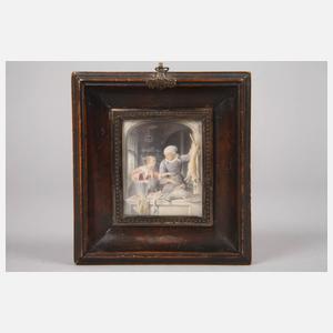 Miniatur nach Gerrit Dou