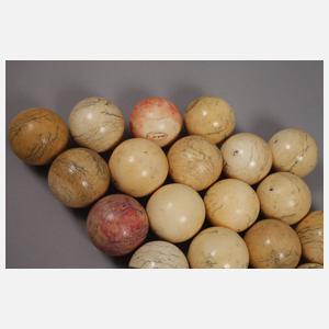 Konvolut Billardkugeln