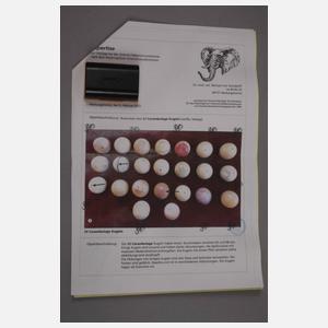 Konvolut Billardkugeln