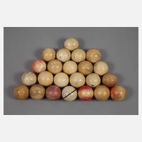 Konvolut Billardkugeln111