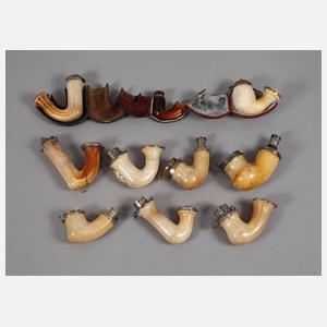 Konvolut Pfeifenköpfe