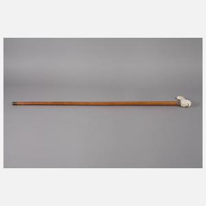 Spazierstock Elfenbein
