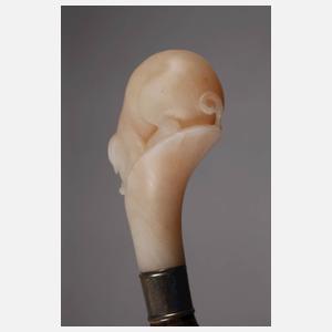 Figürlicher Spazierstock