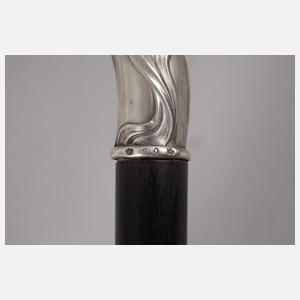 Spazierstock Silber