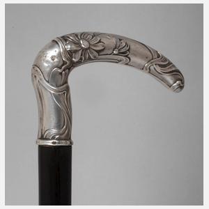 Spazierstock Silber