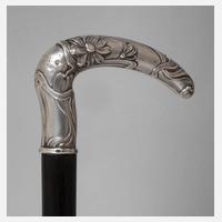 Spazierstock Silber111