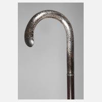 Spazierstock Silber111