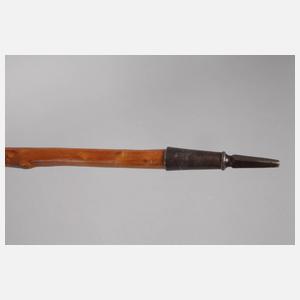 Geschnitzter Spazierstock