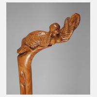 Geschnitzter Spazierstock111