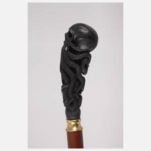 Spazierstock Memento Mori