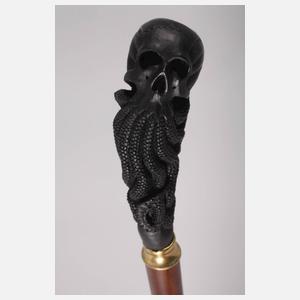 Spazierstock Memento Mori