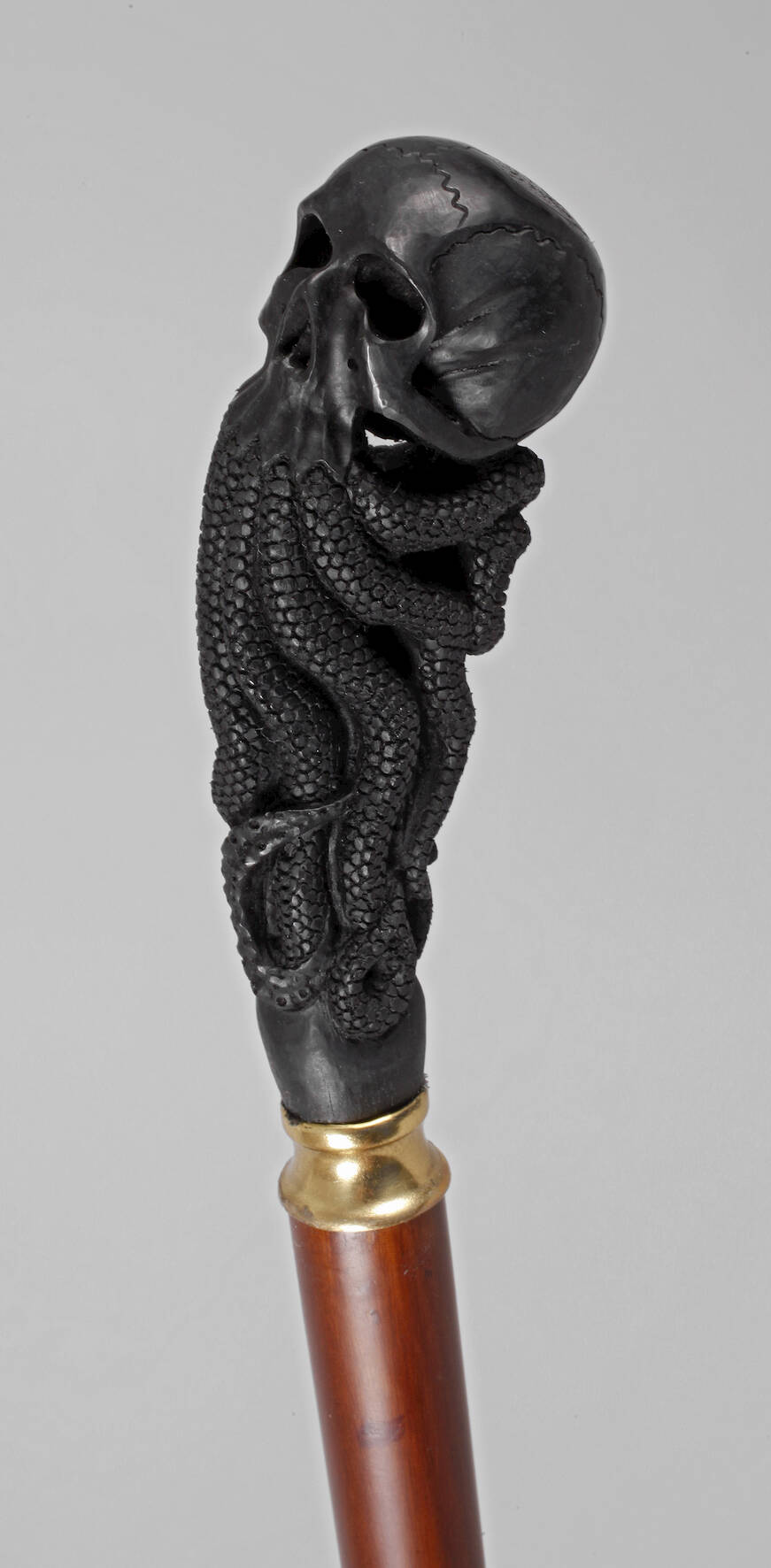 Spazierstock Memento Mori