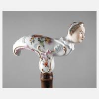 Spazierstock Porzellan111